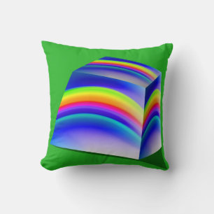 Art Design Regenbogen bunt abstrakt Kissen