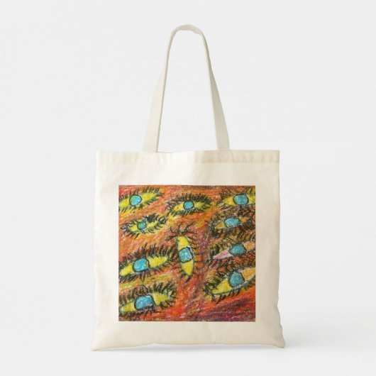 Art Design Tote Bag Tragetasche (Rückseite)
