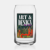 Art & Design Trinkbehälter Set Dosenglas (Vorderseite)