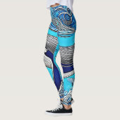 Art Design von Ocean Whale Leggings (Links)
