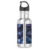 ART DESIGN WASSERFLASCHE VON PAULA REILLY. (Rückseite)