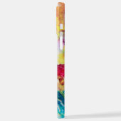 Art Detail Abstrakte Malwache - iPhone Hülle (Linke Seite)