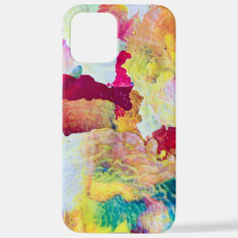 Art Detail Abstrakte Malwache - iPhone 12 Pro Max Hülle