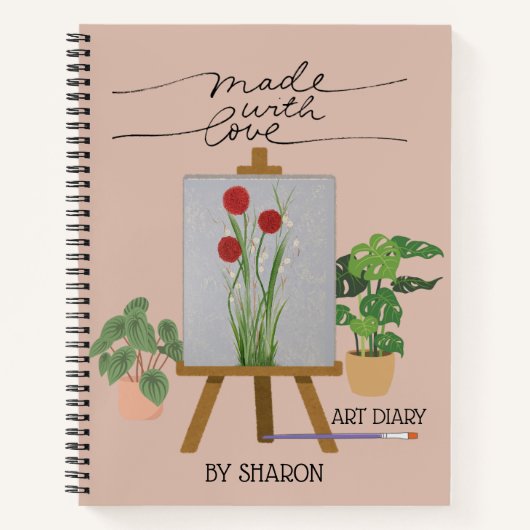 ART DIARY NOTIZBLOCK (Vorderseite)