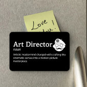 Art Director Definition - Crew 4" x 6" Flex Magnet
