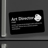 Art Director Definition - Crew 4" x 6" Flex Magnet