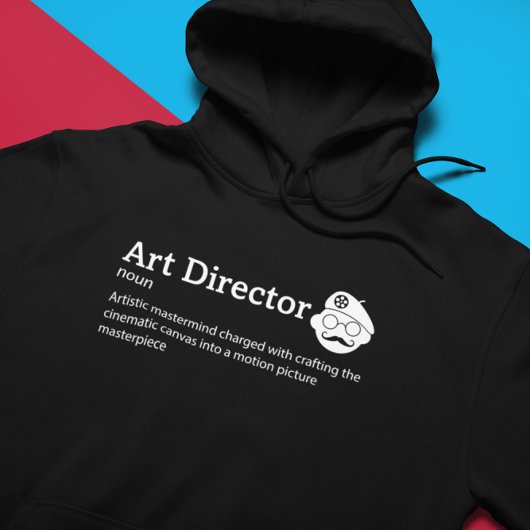 Art Director Definition Dark Mode - Crew Hoodie