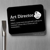 Art Director Definition - Filmemacher 3" x 4" Flex Magnet