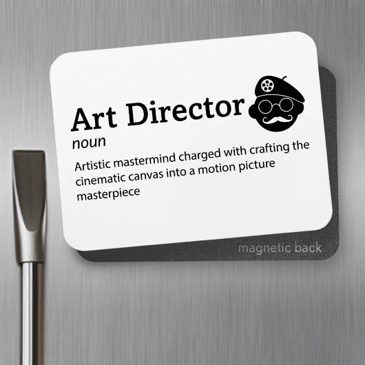 Art Director Definition - Movie Magic 3" x 4" Flex Magnet