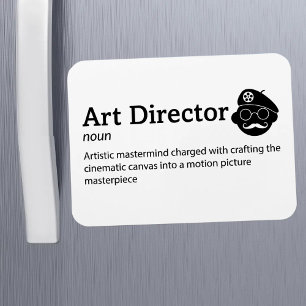 Art Director Definition - Movie Magic 3" x 4" Flex Magnet
