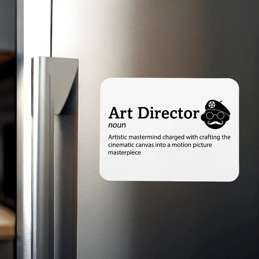 Art Director Definition - Movie Magic 3" x 4" Flex Magnet