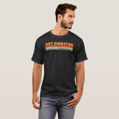 Art Director Retro Beruf Beruf T-Shirt (Vorne ganz)