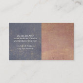 Art Director Visitenkarte (Rückseite)