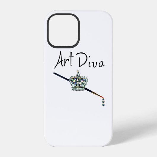 „Art Diva“  iPhone Hülle (Rückseite)