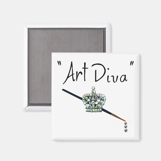 Art Diva Magnet (Vorderseite/Rückseite)