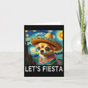 Art Dog Cinco De Mayo Fiesta FamilienMatching Grou Karte
