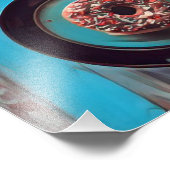 Art Donut Fotodruck (Ecke)