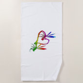 Art Dragonflies Dragonfly Naturinsekt Strandtuch (Vorderseite)