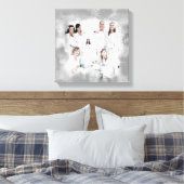 Art Effect Family Foto Hochzeitsportrait Leinwanddruck (Insitu (Schlafzimmer))