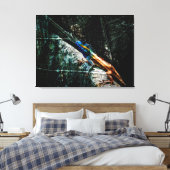 Art-Eidechse Leinwanddruck (Insitu (Schlafzimmer))