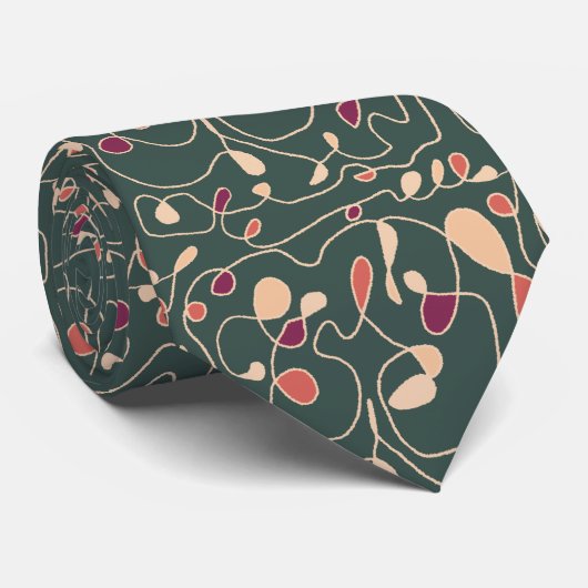 Art einer Linie Krawatte (Gerollt)