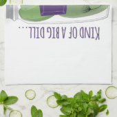 Art eines großen Dills Geschirrtuch (Gefaltet)