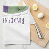 Art eines großen Dills Geschirrtuch (Viertel Falte)