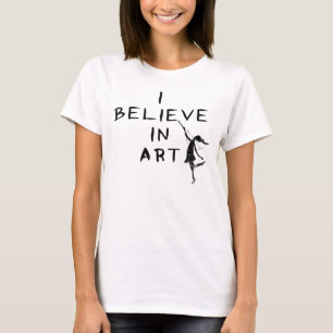 Art Fairy: Ich glaube an Kunst T-Shirt