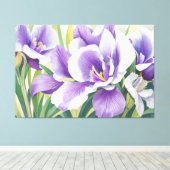 *~* ART Fantasy Floral TV2 Stretched Canvas Print Leinwanddruck (Insitu (Holzboden))