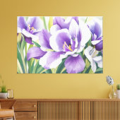 *~* ART Fantasy Floral TV2 Stretched Canvas Print Leinwanddruck (Insitu (Wohnzimmer))