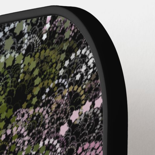 Art floral 1 pickleball schläger (Linke Seite)