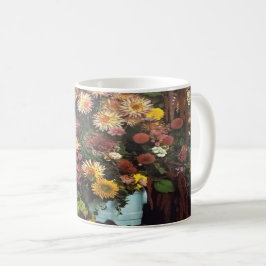Art Floral Vase Bouquet Tasse