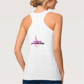 Art: Fluss Racerback Tank Top (Rückseite)