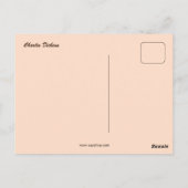 Art Foto Charles Dickens Postkarte (Rückseite)