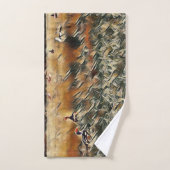 Art Gänse und Duck Roam Badhandtuch Set (Handtuch)