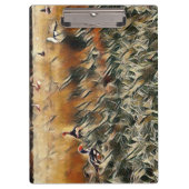 Art Gänse und Duck Roam Klemmbrett (Vorderseite)