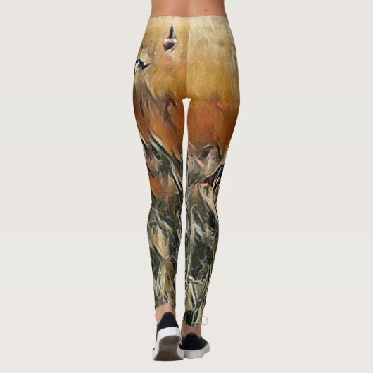 Art Gänse und Duck Roam Leggings (Rückseite)