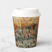 Art Gänse und Duck Roam Pappbecher (Rückseite)