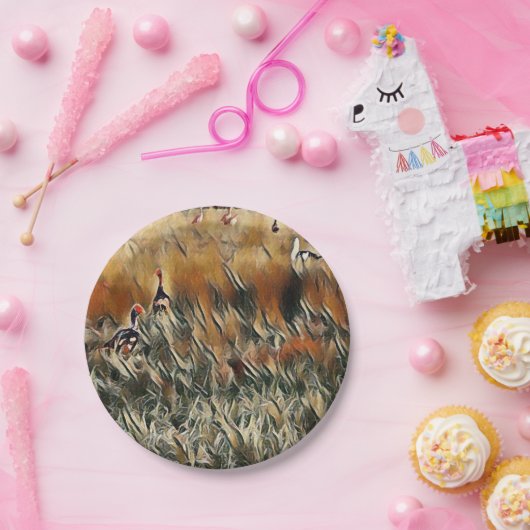 Art Gänse und Duck Roam Pappteller (Party)