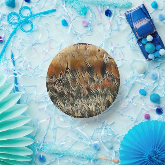 Art Gänse und Duck Roam Pappteller (Party)