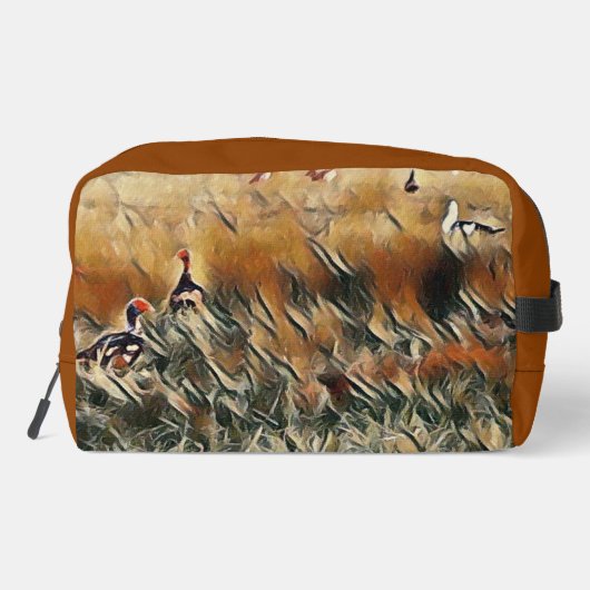 Art Gänse und Duck Roam Waschbeutel (Rückseite)