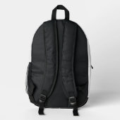 Art Gecko Bedruckter Rucksack (Rückseite)