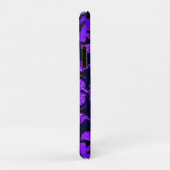 Art Gecko - lila Hintergrund Case-Mate iPhone Hülle (Hinten/Rechts)