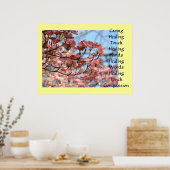Art Gekümmert Heilung Touch Hands Word Prints Gera Poster (Küche)