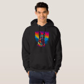 Art German Shepherd Dog Mountain Hoodie (Vorne ganz)
