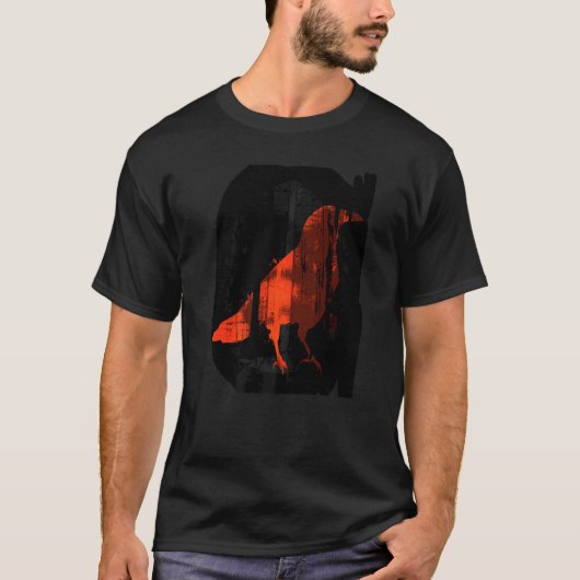Art Graffiti Artistic Long T-Shirts Painting Men's (Vorderseite)