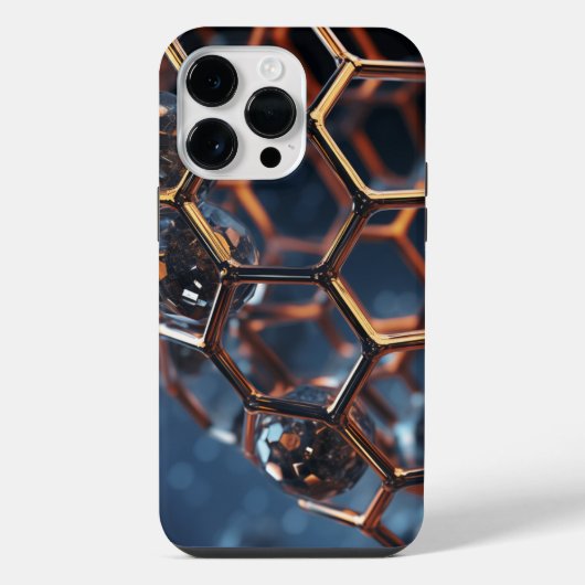 Art Graphene iPhone / iPad Gehäuse Hülle (Rückseite)