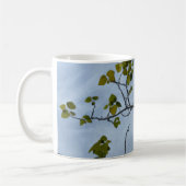 Art Green Blätter under Blue Sky Tasse Cup (Links)