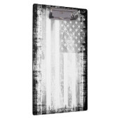 Art Grunge American Flag Klemmbrett (Rechts)
