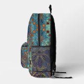 Art Grunge Bedruckter Rucksack (Rechts)